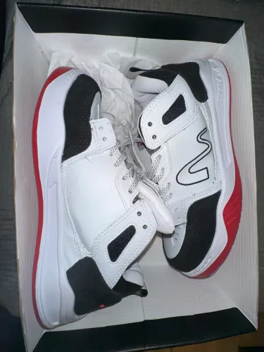 Tenis Tesla Nine Red White Black