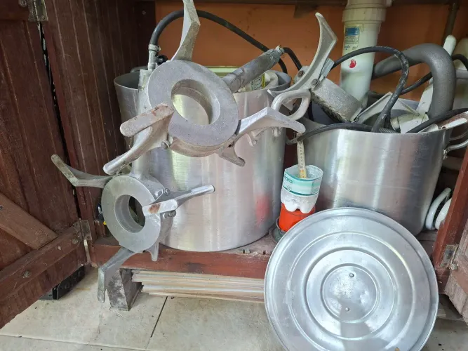 3 Fogareiros industriais de alta pressão