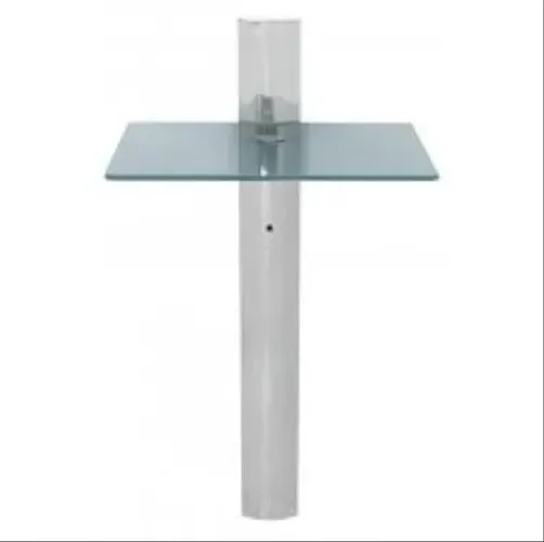 Rack Airon Simply 45/1 Ti Silver com 1 Prateleira de Vidro