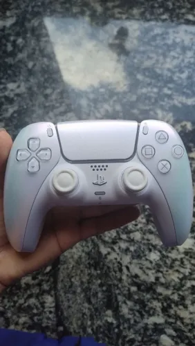 Controle de PS5 Branco perolado 
