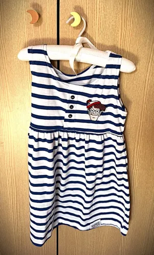 Vestido onde está wally - tamanho 5