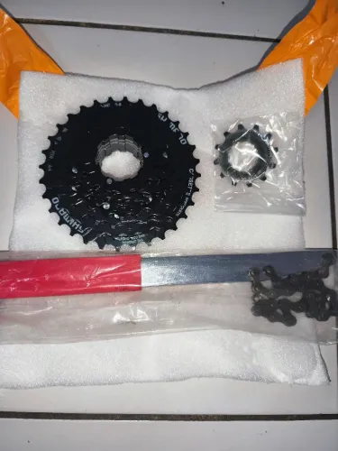 Catraca Cassette Shimano TX HG 200 - 8v + Chave Imobilizadora
