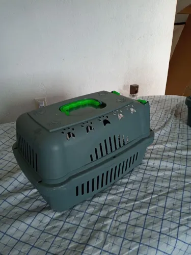 2 caixas de transporte para Gatos(Novas/Ótimo estado)