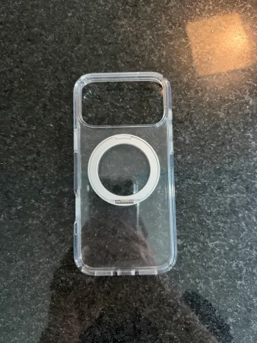 case transparente argola metal