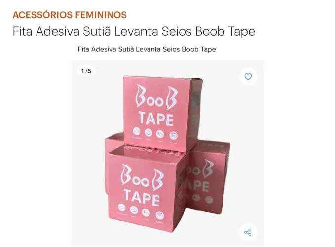 Fita Adesiva Boob Tape - Levanta Seios