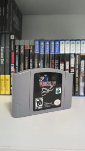 Cartucho Jogo Resident Evil 2 Nintendo 64 N64 Capcom Versão Dos Eua Importado Novo