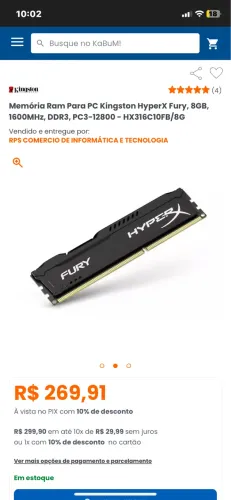 Memória ram ddr3 2x 8gb 1600mhz