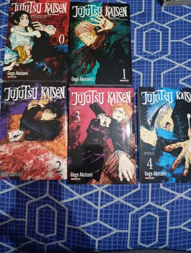 Mangas jujutsu kaisen vols 0 ao 4