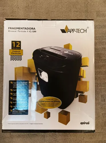 Fragmentadora de Papel APP-TECH C1200 - 12 Folhas