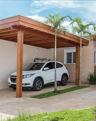 Pergolado em madeira