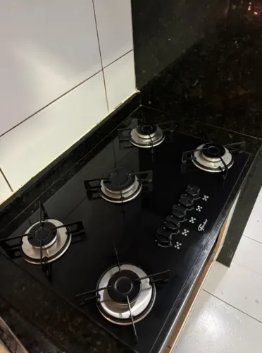 Cooktop Fischer 5 bocas (semi-novo, excelente)