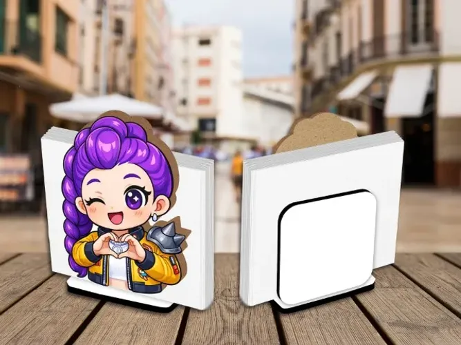 Kit 10 Centro de mesa Porta Guardanapo Guerreira K Pop
