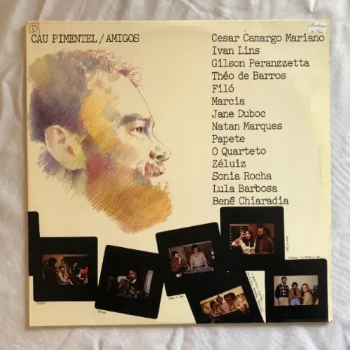 Cau Pimentel: Amigos (1983) Disco Vinil Lp