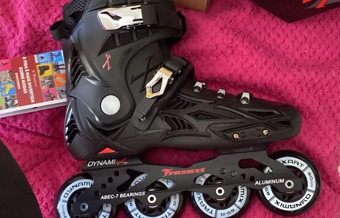 Roller inline dynamix da traxart usado<br>450 (negociavel)