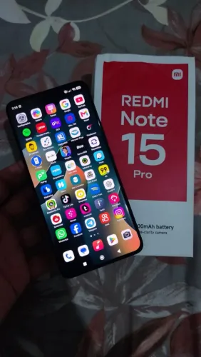 Vendo um Note 15 Pro. 4g 256gg