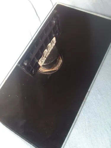 Suporte para tv em vidro