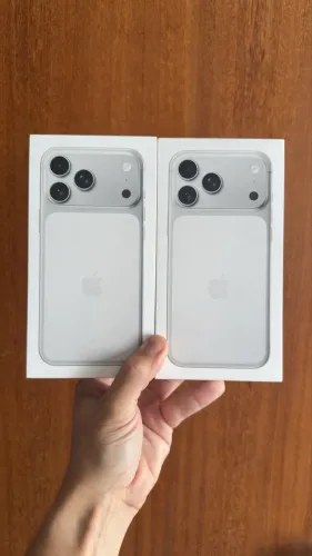 iPhone 17 Pro Max 256gb Branco Novo Lacrado
