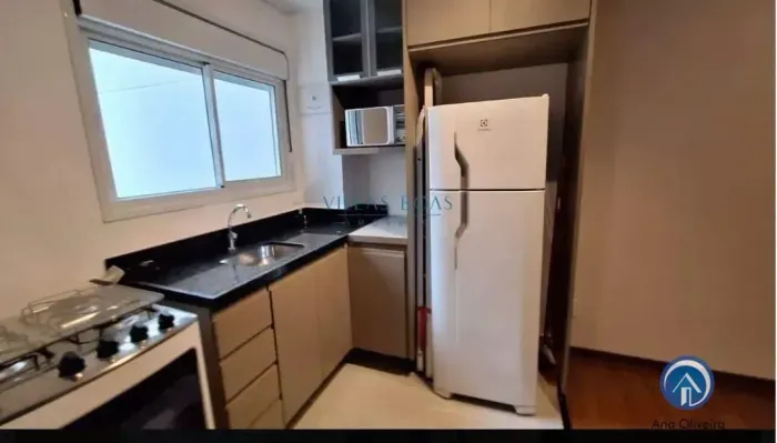 Apartamento Studio Mobiliado de 36m² com Varanda no Jardim Aquarius em São José dos Campos