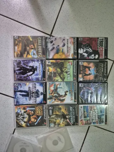 Lote jogos ps2 repro
