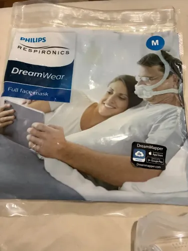 Máscara facial DreamWear Full - Philips CAPAP BIPAP 