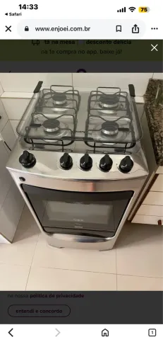 Fogão cônsul usado , mas pouco uso