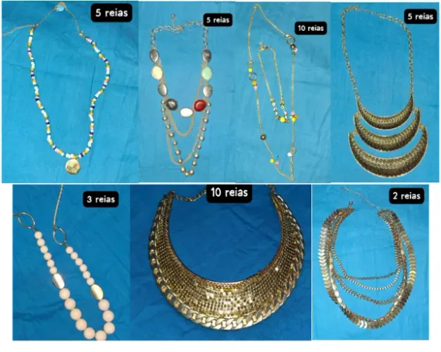 Colar (a partir R$ 2,00)