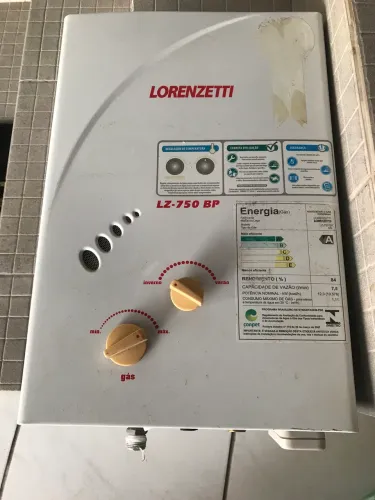 Aquecedor a gás lorenzetti 