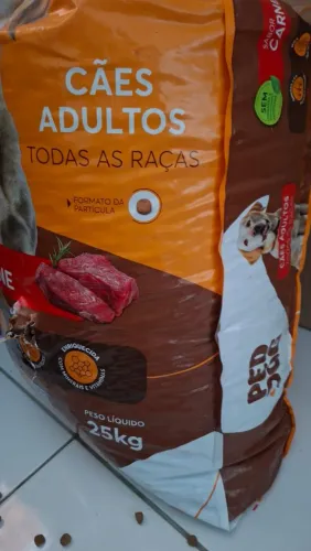 Saco de Ração PED DOG ainda com 22Kg