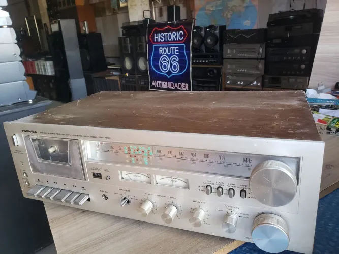 Receiver Toshiba e Tape Pra Concerto ou Retirar Peças 