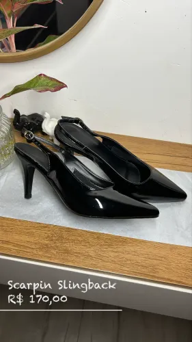 Scarpin Slingback
