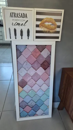 Quadros novos quarto de menina
