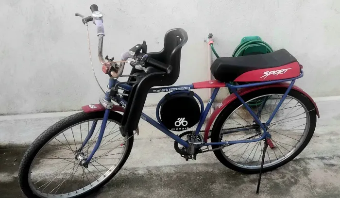 Bicicleta Monark Equipada