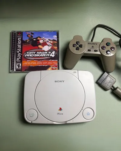 Psone Ps1 Impecável + Controle e Jogo + Revisado (Bônus na Legenda)