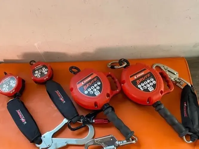lote com 4 trava quedas kstrong 2m e 6m
