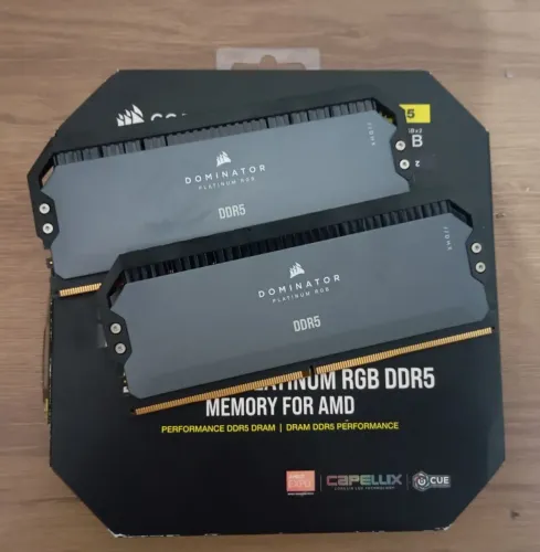 MEMÓRIA RAM 32GB CORSAIR PLATINUM DDR5 16x2