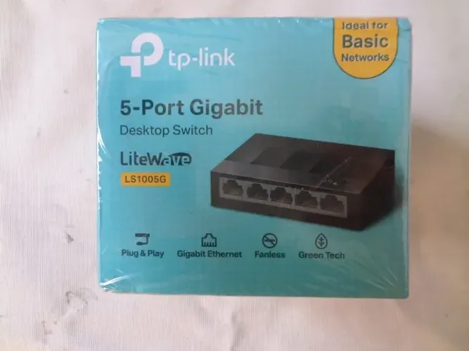 Hub Switch Gigabit 5 Portas Rj45 Tp-link Ls1005g