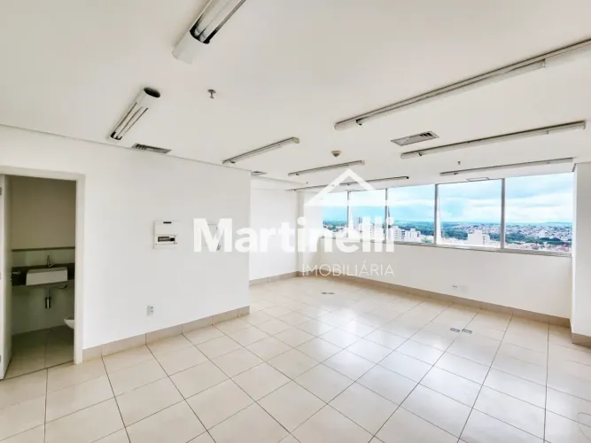 Sala comercial para locação no Edifício Centro Empresarial Ribeirão Shopping, próximo à Av