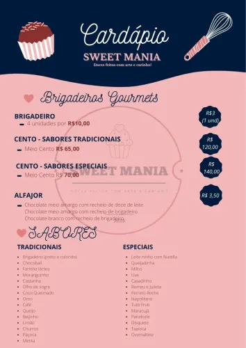 Cento de Doces para festas ou revenda 