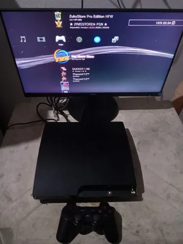 Ps3 slim zero venda ou troca com torna leia o anúncio
