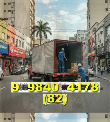 frete para as regiões de benedito bentes, feitosa e centro, agende já o seu!