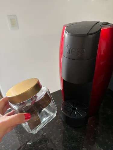 Cafeteira 3 corações
