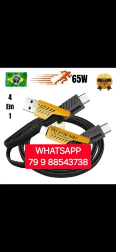 CABO DE IPHONE CARREGADOR ORIGINAL + GARANTIA + ENVIO AGORA XIAOMI USB TIPO C LIGHTNING 