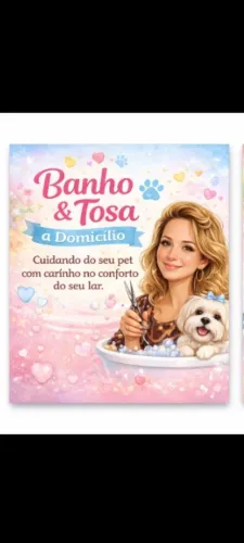 Banho e tosa à domicílio 