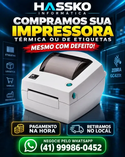 Impressoras etiquetas