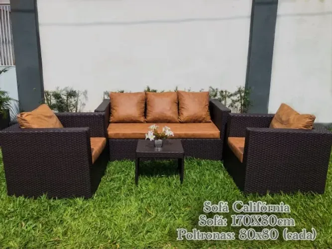 CONJUNTO DE SOFÁ CALIFORNIA