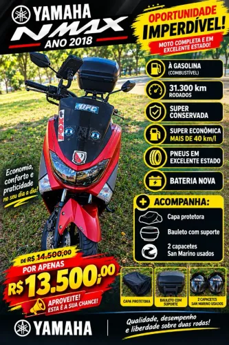 Moto NMax 160 Yamaha Superconsevada
