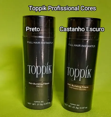 Toppik Profissional Cores Preto ou Castanho Escuro UND 