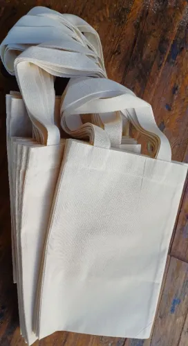 Ecobags de Algodão Crú Lisa sem estampa 
