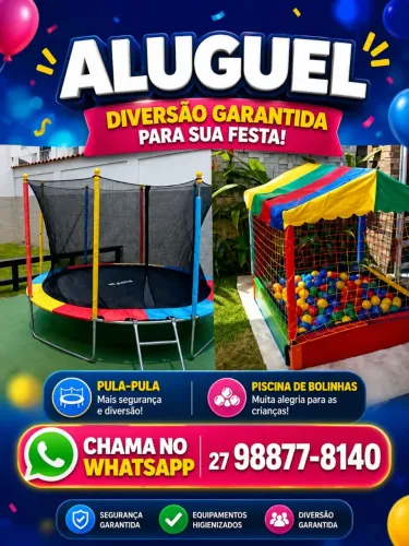 Aluguel  de brinquedos 