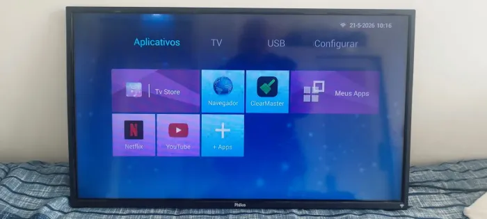 Smart TV LED Philco 32 Polegadas com Wi-fi integrado
